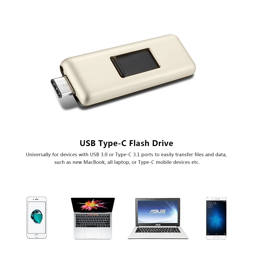 Флэш-накопитель OSCOO USB 3.0 Type-C 3 0 64/3 1 ГБ двойные флэш-накопители U-диск для