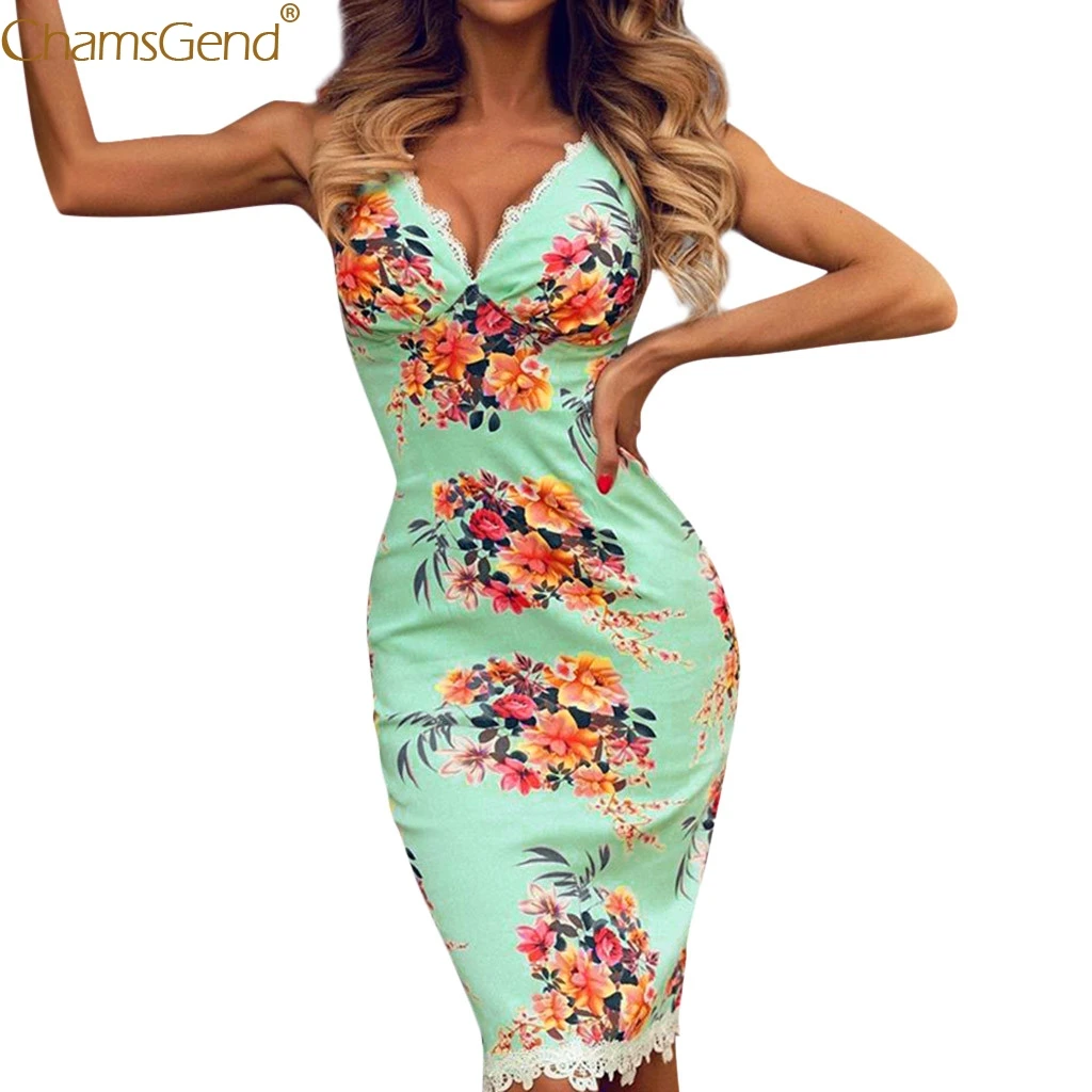 Женское вечернее платье-футляр из полиэстера без рукавов с принтом вечерние