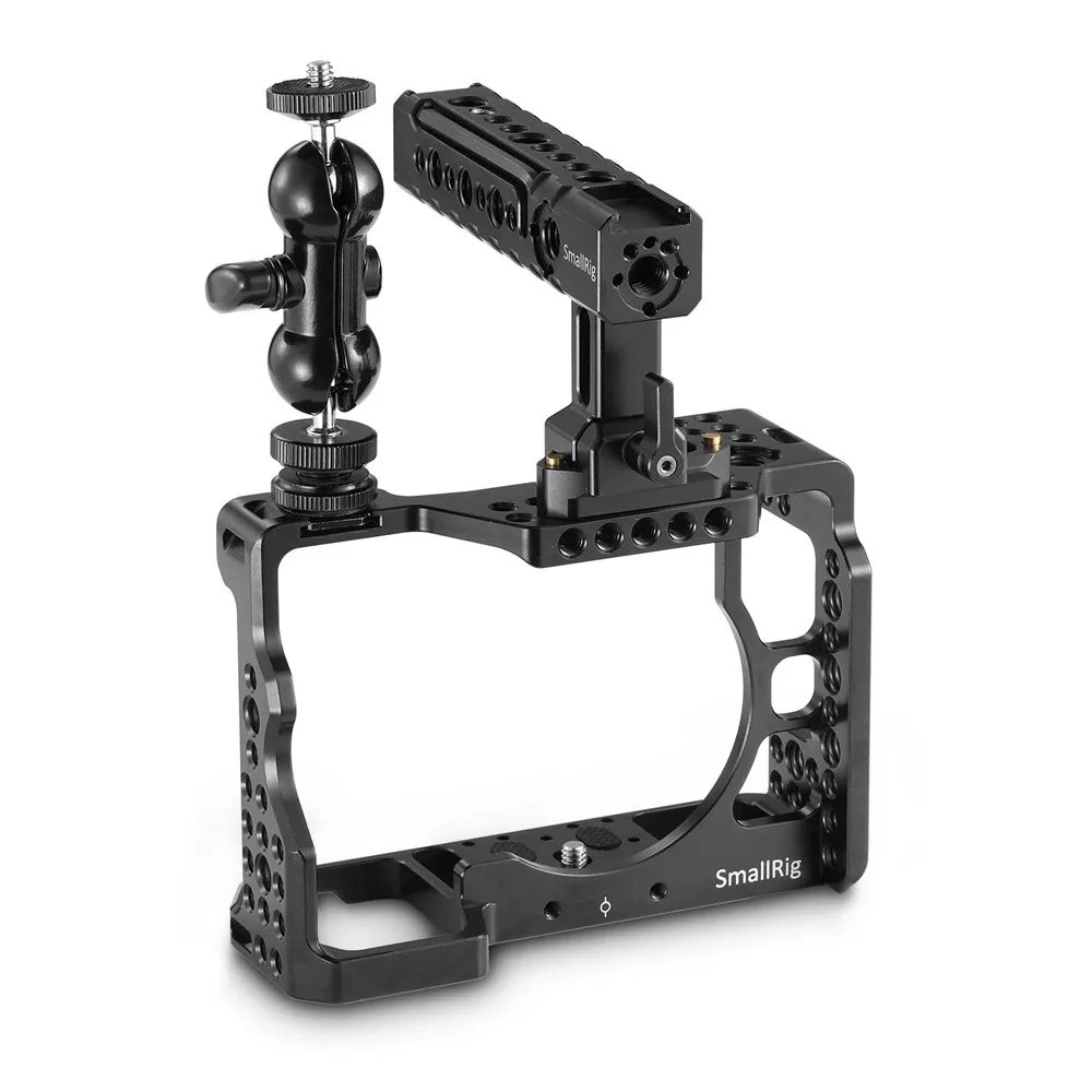 SmallRig a7m3 a7iii камера клетка комплект для sony A7RIII/A7III клетка с ручкой Nato+ двойные шариковые головки удлинитель комплект-2103