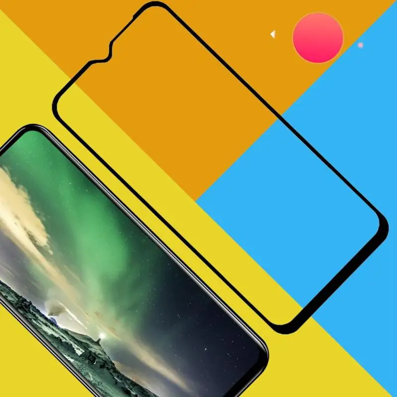 Шапка принц 2.5D 9H полная пленка для экрана из закаленного стекла Samsung Galaxy A20e|Защита