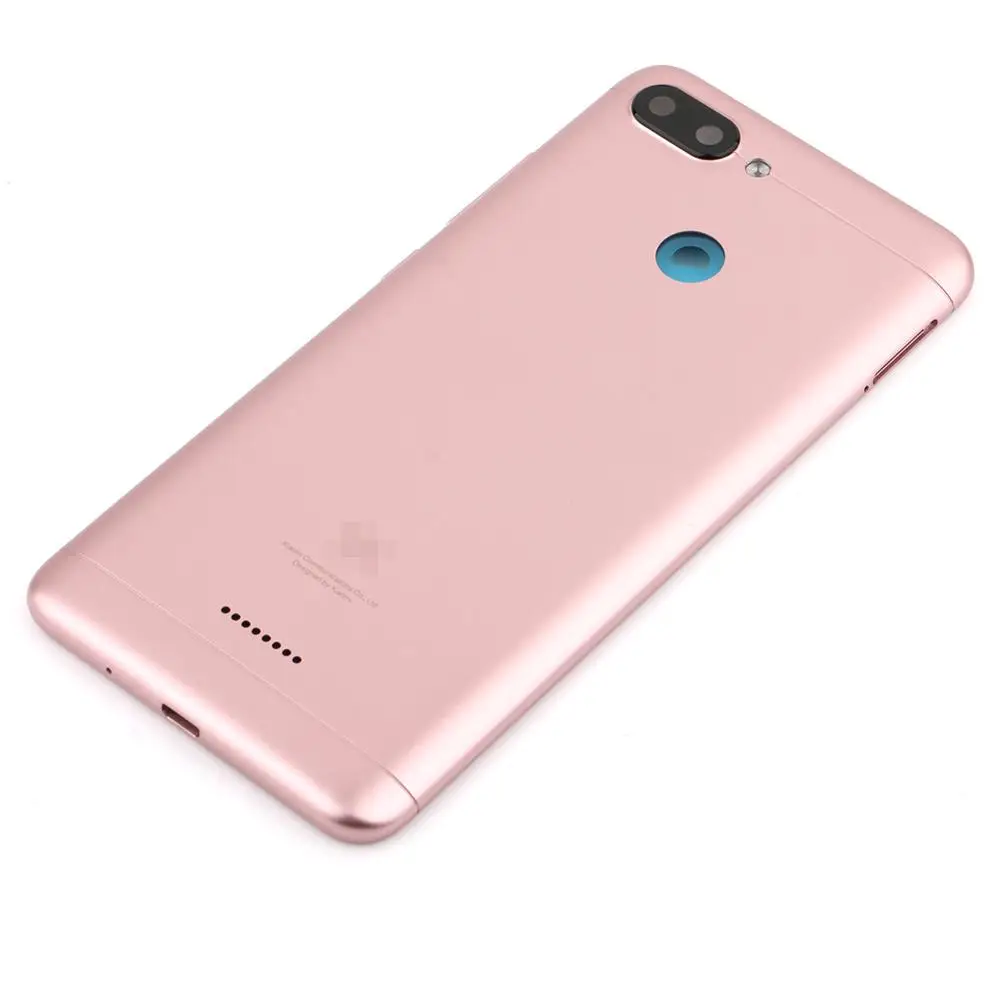 Задняя крышка батарейного отсека для xiaomi Redmi 6 6A чехол на заднюю крышку задняя