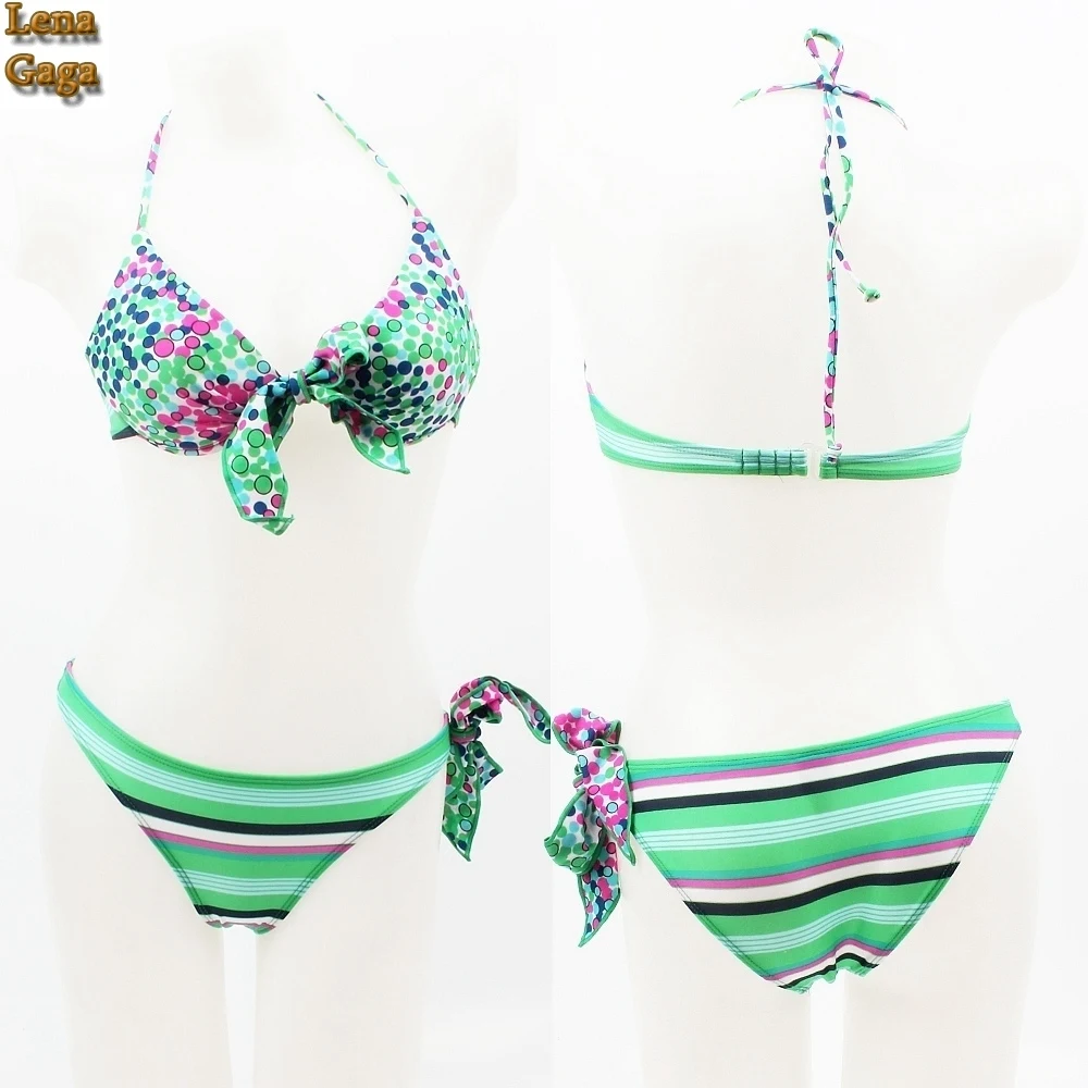 Лена Гага стринги бикини 2017 Push Up Купальники для малышек женские купальник