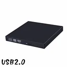 Внешний оптический привод USB 2,0, двухслойный 8X DVD RAM RW DL, рекордер 24X, черный для ноутбука Dell Sony Toshiba, новинка