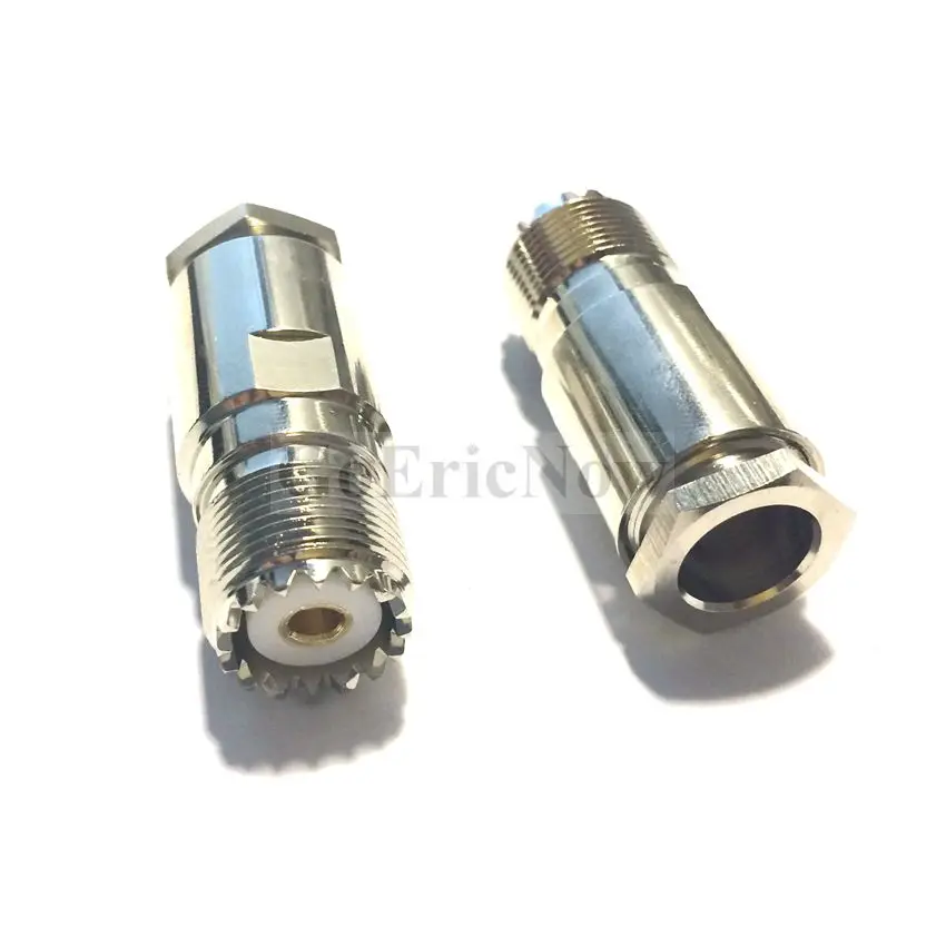 Коаксиальный кабель RF RG8 RG213 LMR400 UHF M SL16 Female PL259 латунный соединитель кабеля 5