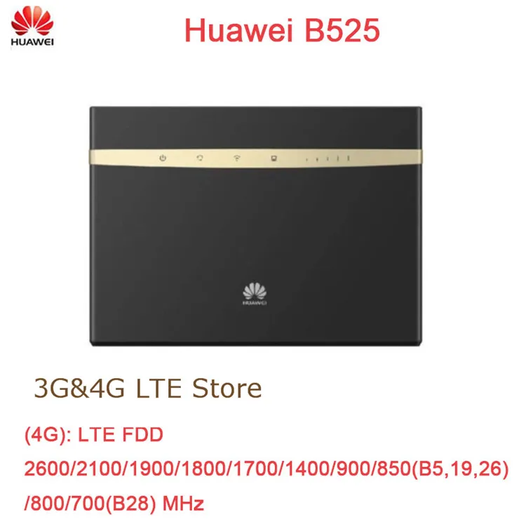 Разблокированный роутер Huawei B525 B525S 65a 4G LTE CPE со слотом для SIM карты PK e5786 e5186 b525s m1|3G/4G