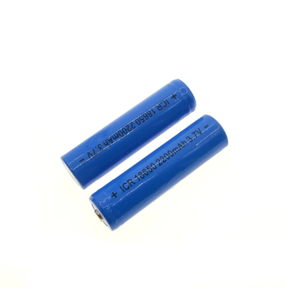 Hxairt высокая производительность 18650 батарея 2200mah 3 7 v для факела мини вентилятор
