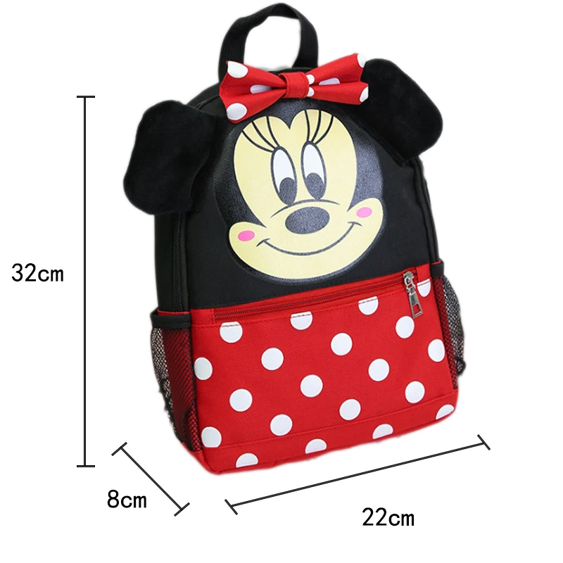 Дисней 2019 Детский рюкзак для девочек и мальчиков школьная сумка с Микки Минни