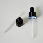 50 шт.лот 18 мм капельница крышка бутылки пипетка капельница стеклянная пипетка эфирное масло поставка (поставки) для 18 мм шеи размер