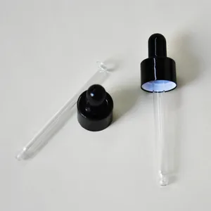 50 шт.лот 18 мм капельница крышка бутылки пипетка капельница стеклянная пипетка эфирное масло поставка (поставки) для 18 мм шеи размер