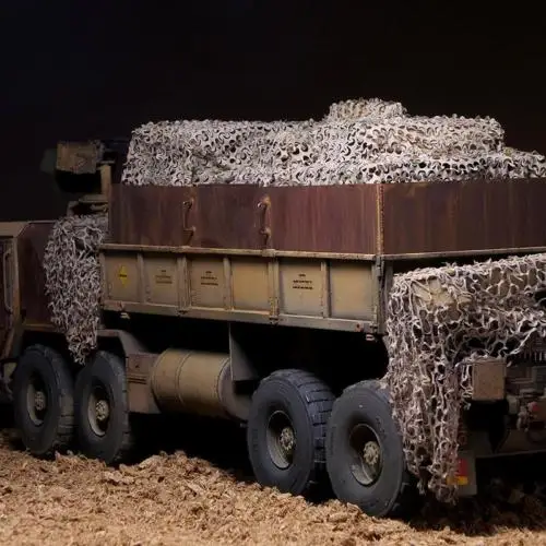1/35 RC Военный танк нейлон камуфляж сетка B Тигр немецкий Шерман модель пустыня