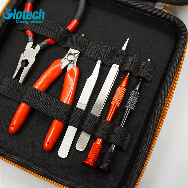 Набор инструментов для вейпинга Glotech DIY V3 восстановления катушек с вкладышами 521
