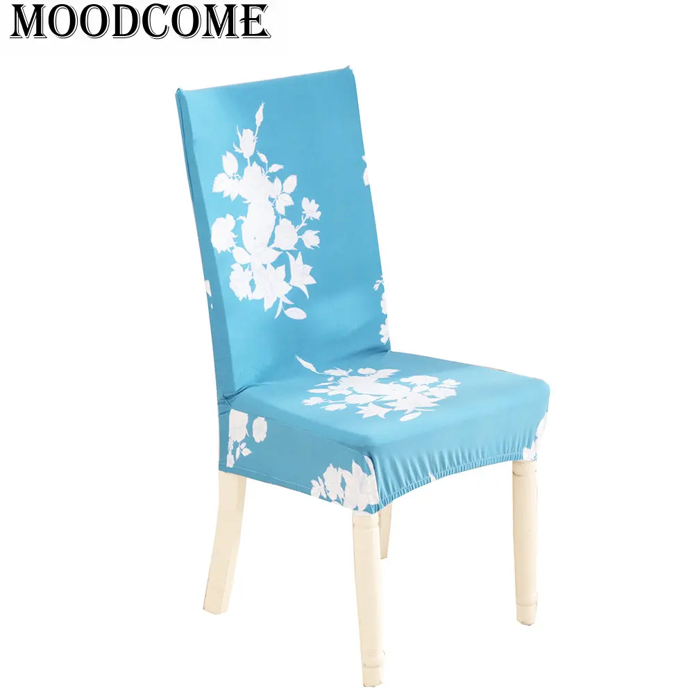 Зеленые листья чехол для кресла спандекс housse de chaises 2018 Новое поступление