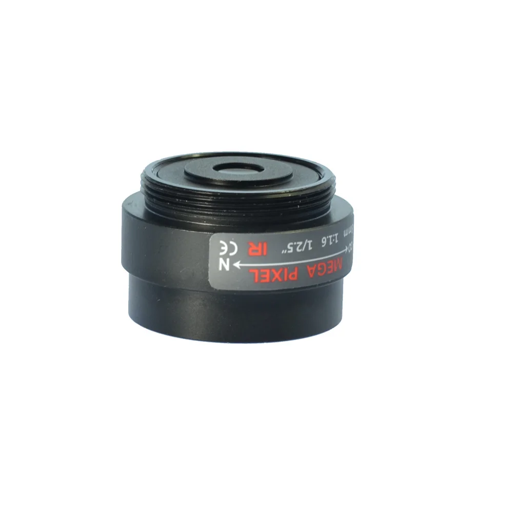 Ручной зум-фокус радужной Радужки объектив видеонаблюдения 8 мм F1.6 1/2 5 дюймов 3