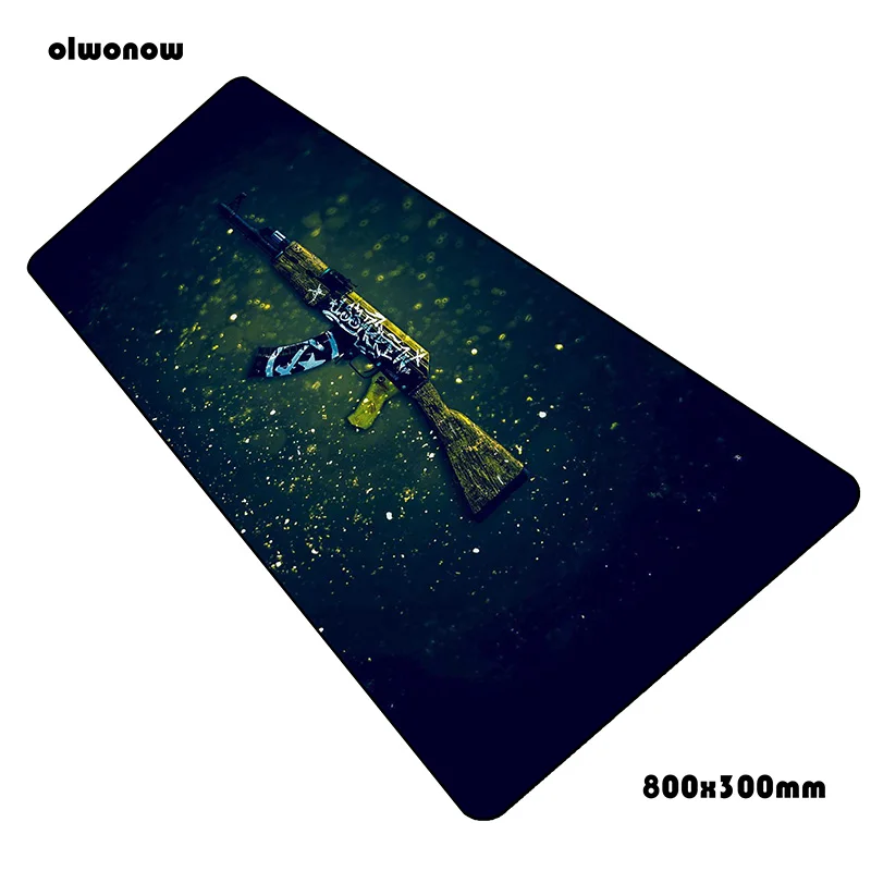 Коврик для мыши csgo 800x300x2 мм большой коврик клавиатуры и яркий ноутбук геймеров
