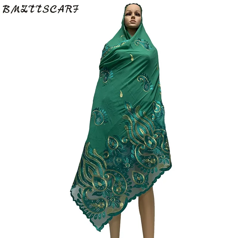 Высококачественные шифоновые шарфы африканские женские шали мягкие с шарф из