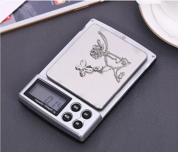 

100pcs/lot by dhl fedex 2kg 2000g x 0.1g Electronic Digital Jewelry Weighing Portable Kitchen Scales Balance
