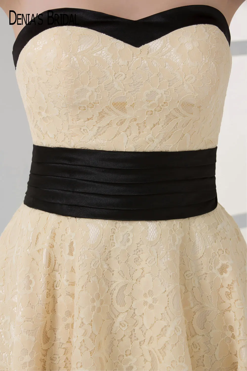 2017 короткие желтые кружевные Коктейльные Вечерние платья с милым вырезом длиной