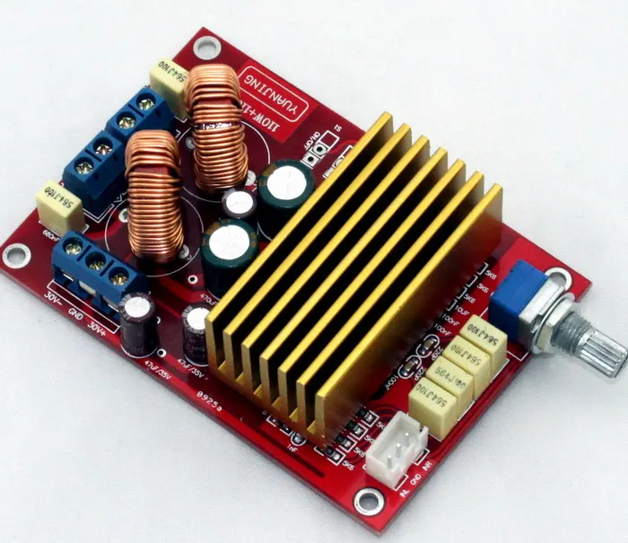 

YJ00264 - DC25V TDA8920BTH 2X100W Class D digital audio amplifier board