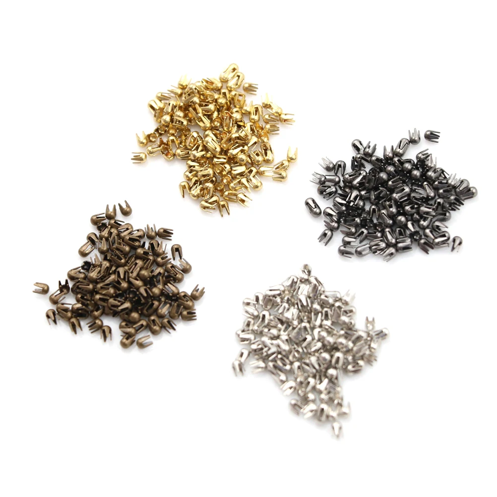 

100pcs Mini 2mm Buckle Super Small Mini Round Bead Claw Hammer Doll Accessories DIY Doll Clothes