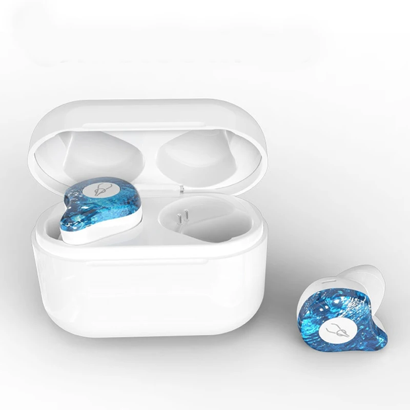 Беспроводная bluetooth-гарнитура 5 0 с зарядкой профессиональные Близнецы мини 3D