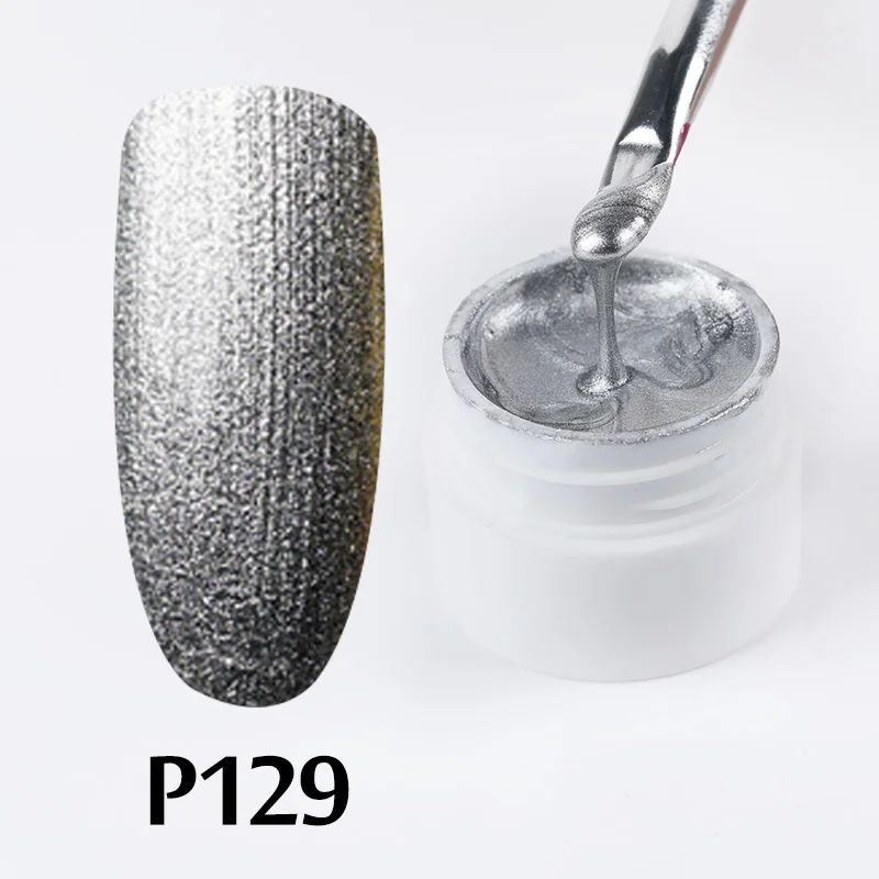 Гель-лаки для рисования Gelfavor5ml Паучья основа для ногтей лак Полупостоянный УФ набор гель-лаков для ногтей для маникюра Топ праймер - Цвет: RJP129