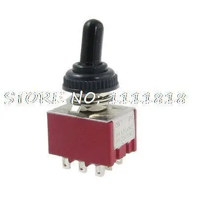2 A/250 V 5A/125V on положения 3PDT 9 клеммы переключателя w резиновая крышка|Выключатели| |