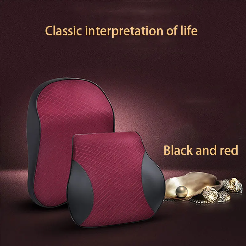 Brand New Space Memory Cotton Car Seat Head Neck Rest Cushion Support Pillow Universal Single pcs Headrest Waist | Дом и сад