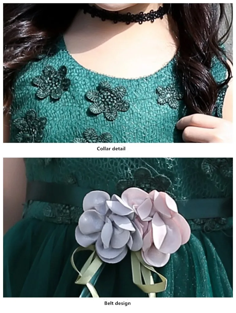 2018 Kids Princess Dress Baby Girls Summer Clothes Flower Dresses Children Clothing Vestido Infantil Enfant Fille Top Costume |
