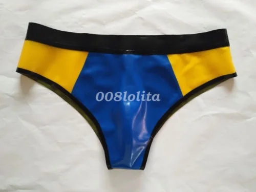 Мужские сексуальные шорты Gummi из латекса 100% резиновое треугольное нижнее белье