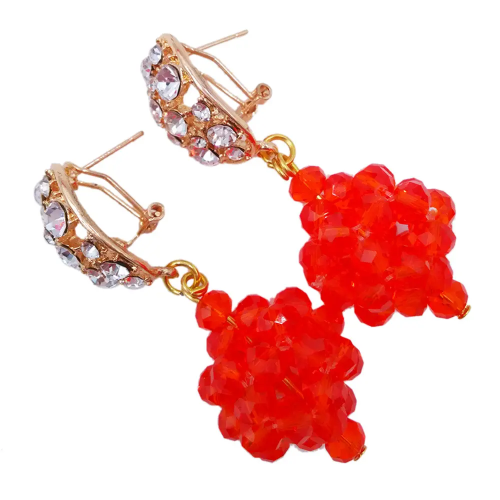 Модное красное многослойное массивное ожерелье нигерийские Свадебные