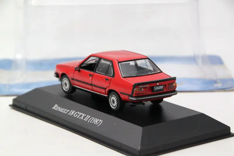IXO 1:43 Renault 18 GTX II 1987 литые модели игрушек коллекция автомобилей Altaya| |