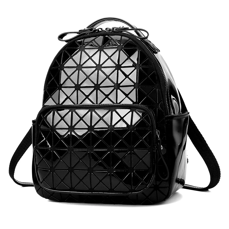 Hanyuna бренд Лидер продаж Модные рюкзаки искусственная блестящие кожаные|backpack