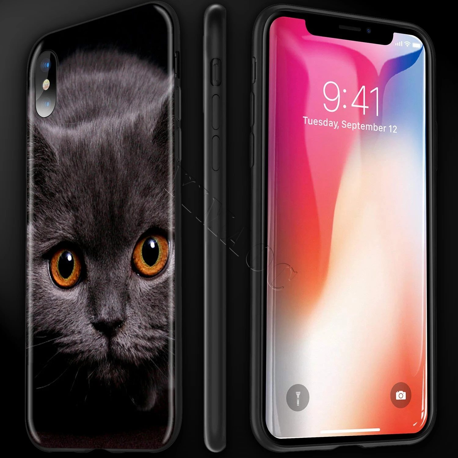 YIMAOC Британский короткий воздушный Кот Мягкий чехол для Apple iPhone SE 2020 5 детской 6 6s 7 8