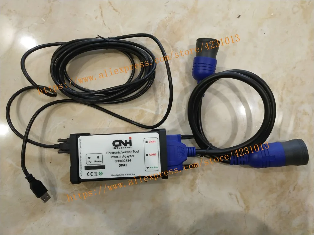 Электронные инструменты CNH EST ENGINEERING LEVEL 9 1 с белым набором DPA5 диагностический
