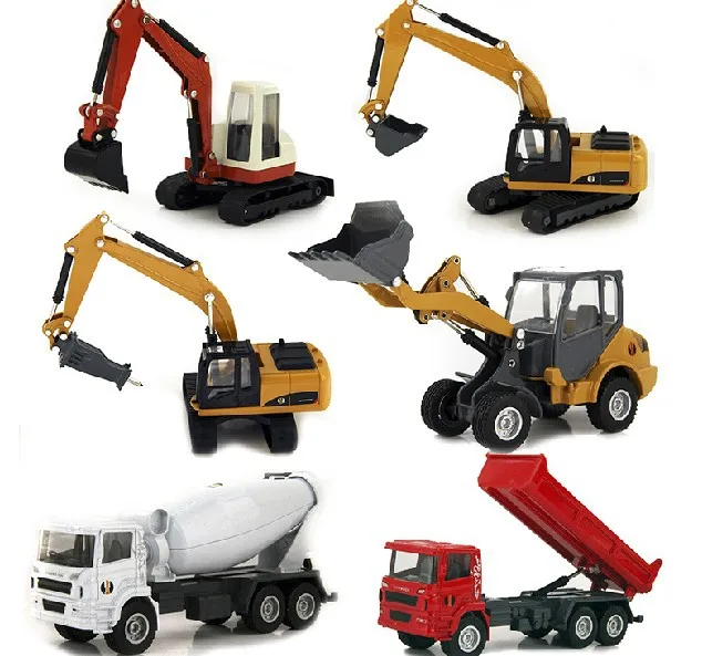 HUAYI инженерный автомобиль из сплава модель детские игрушки Автомобили Грузовик