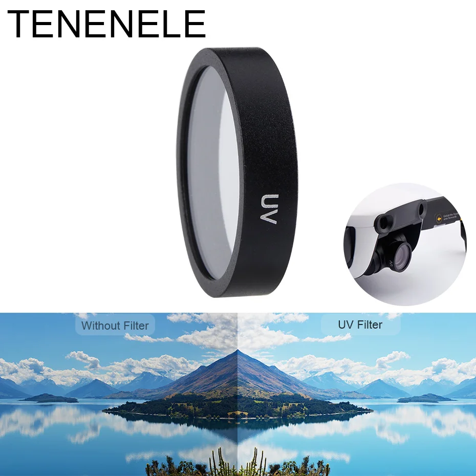 TENENELE для Mavic Air фильтр дрона поляризационный UV защитный набор фильтров камеры DJI