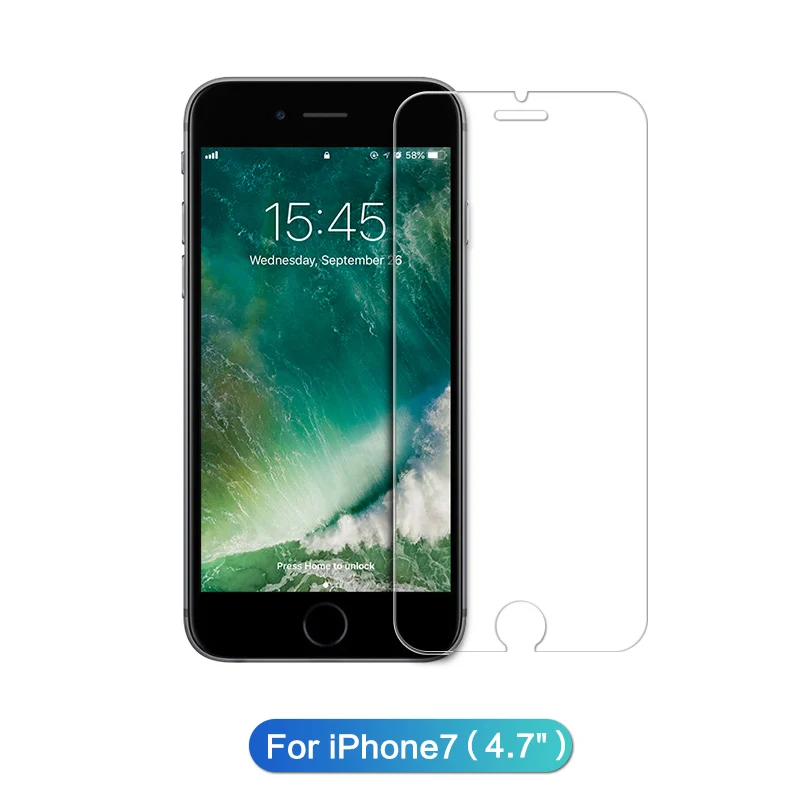 For iphone 7 Защита экрана SmartDevil для iphone X Xs Max Xr 2.5D изогнутое закаленное стекло для iphone 6 6s Plus 7 Plus 8Plus защита экрана - Цвет: For iphone 7
