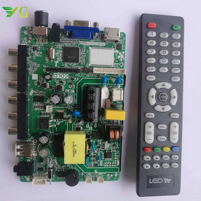 Применяются новые светодиоды flyer 32 e6s материнская плата TP. VST59. Экран PB818 T320XVN02.