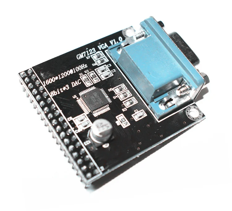 Плата разработки для GM7123 VGA видео модуль подключения fpga камера coms отправка кода