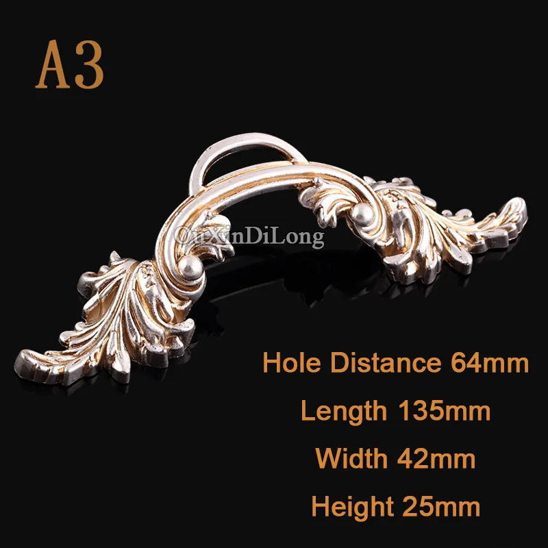 Горячие 2 шт мебельные ручки шкаф в европейском стиле ящики кухонный дверные и