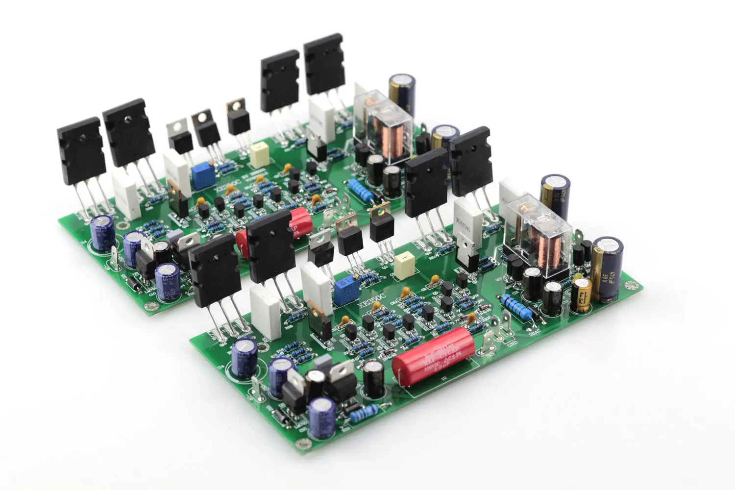 

One Pair Assembled XE350 Power Amplifier Board Base On Accuphase Amp 80W+80W
