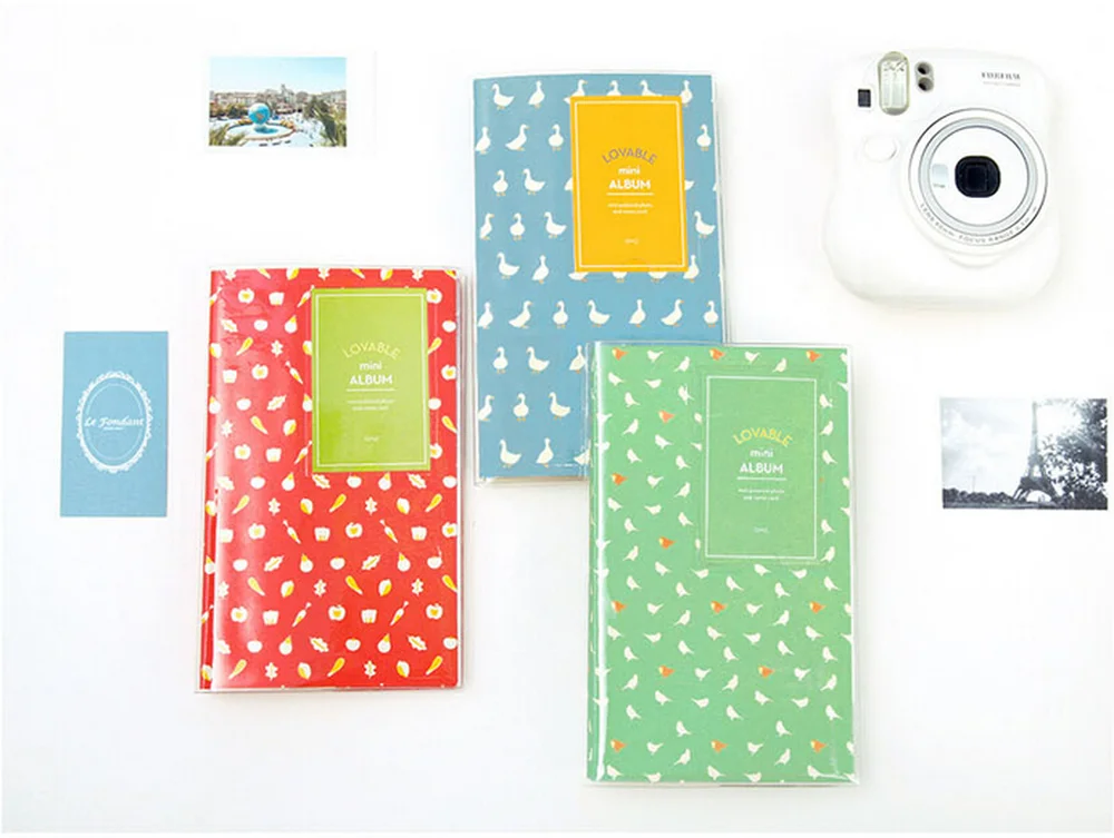84 кармана Fujifilm Instax Mini Films 8 7s 70 25 50s 90 визитница прекрасный корейский стиль