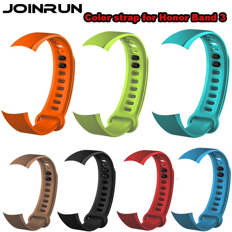 Цветной ремешок для Honor Band 3 браслет на запястье модный спортивный силиконовый