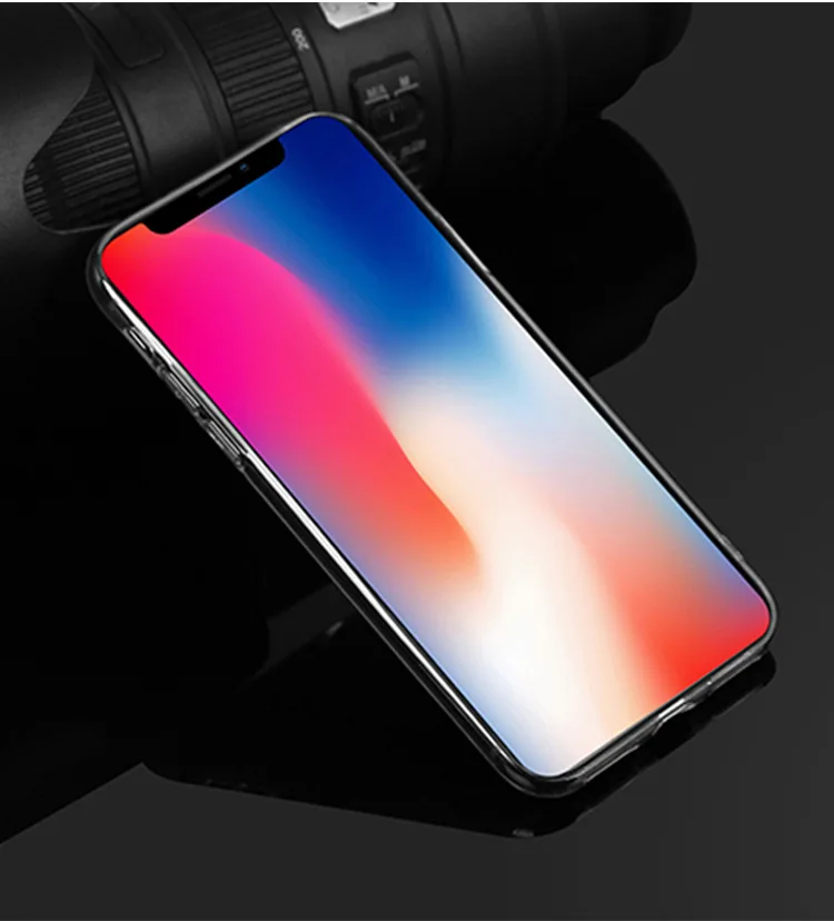 Роскошный чехол для iPhone X XS 8 7 6 s Plus Capinhas Ультратонкий Мягкий силиконовый из ТПУ XR