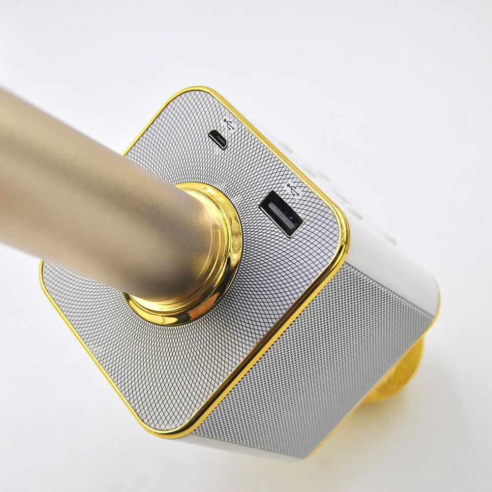 T Gtexnik беспроводной Bluetooth микрофон ручной одиночный караоке Mcrophone для Iphone ТВ