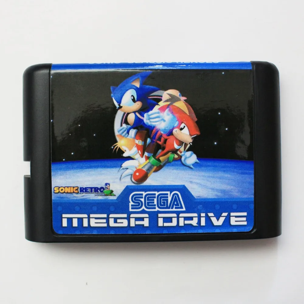 Игровая карта Sonic Classic Heroes 16 бит MD для Sega Mega Drive Genesis | Электроника