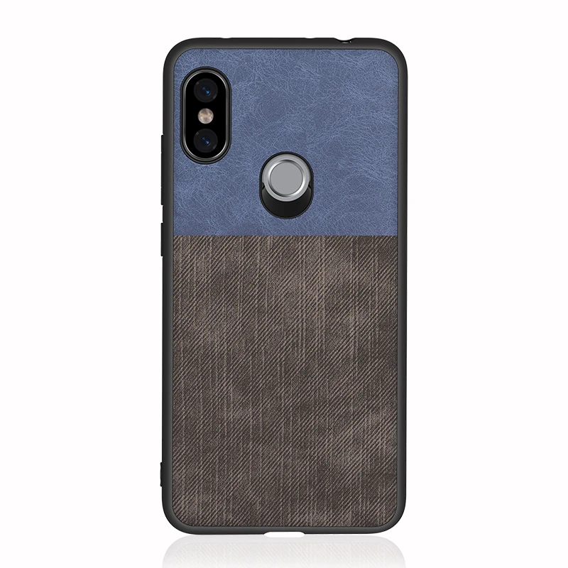 Тканевый чехол с узором для Xiaomi Redmi Note 5 6 pro 6A задняя крышка цветной блок ретро