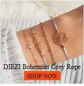 HIYONG в богемном стиле Schildpad очарование Armbanden браслеты voor vrouwen модные золотые цвет нитка Armbanden наборы Sieraden вечерние Geschenke