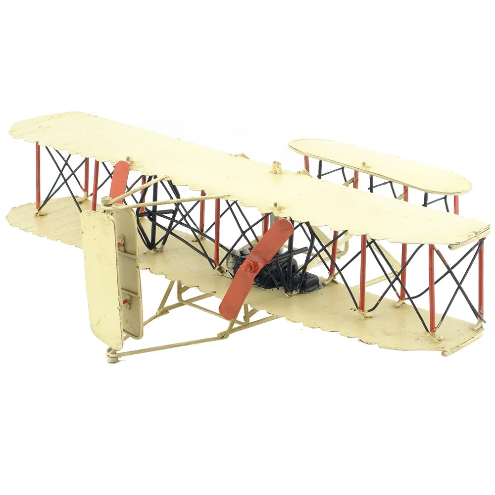 Первый самолет в мире антикварные украшения ручной работы модель самолета