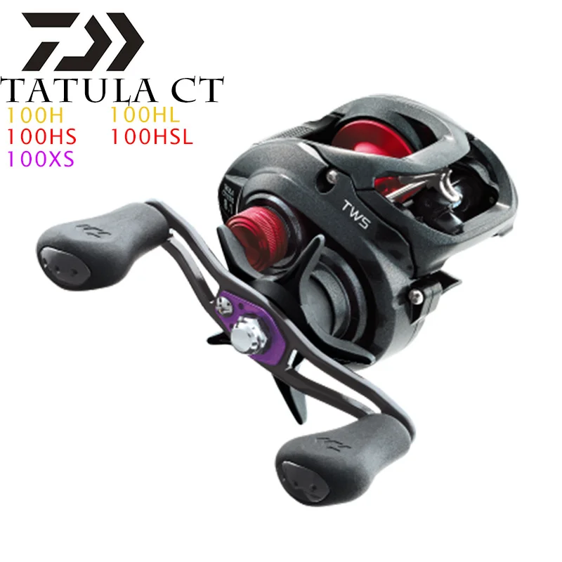 Daiwa TATULA CT оригинальный 100 H 100HL 100HS 100HSL 100XS 8BB 6 3/7 3/8 1: 1 Шестерни отношение Baitcasting